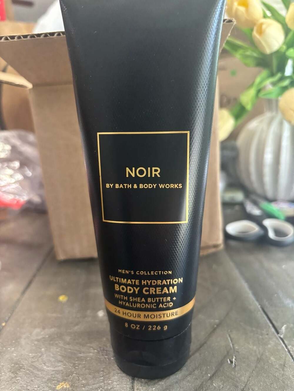 Bath & Body Works Noir Men's Collection Ultimate Hydration Body Cream 8 oz